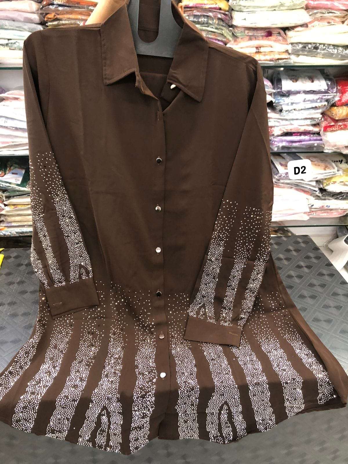 Imported Cord-Set With Full Diamond Work by Ready Wear